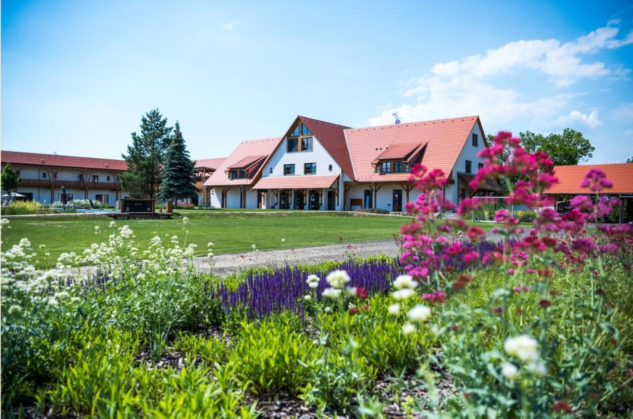 Dvůr Perlová voda Budyne nad Ohri Esterno foto
